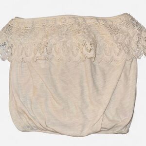 Cropped sleeveless top